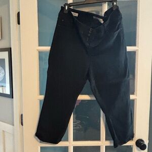 Torrid Black Distressed Skinny Jeans